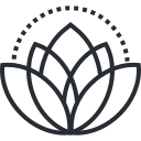 Icono que representa bienestar y autocuidado para la piel y cabello